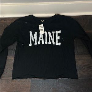 Black Maine shirt